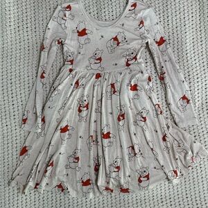 Little Sleepies Winnie the Pooh Long Sleeve twirl Dress